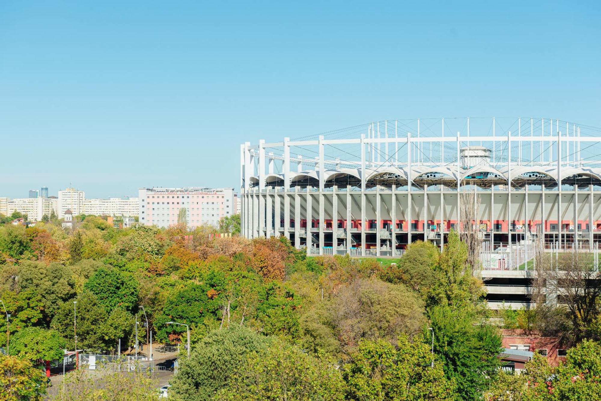 Studio @ Arena Nationala Stadium Bukarest Exterior foto